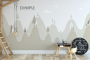 KIDS WALL & FRAMES Mockup Bundle - 4, a Product Mockup by Yuri-U (Thumbnail 26 of 38)