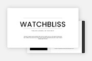 Minimalis Watch Keynote Presentation, a Presentation Template by Kren Studio (Thumbnail 1 of 9)