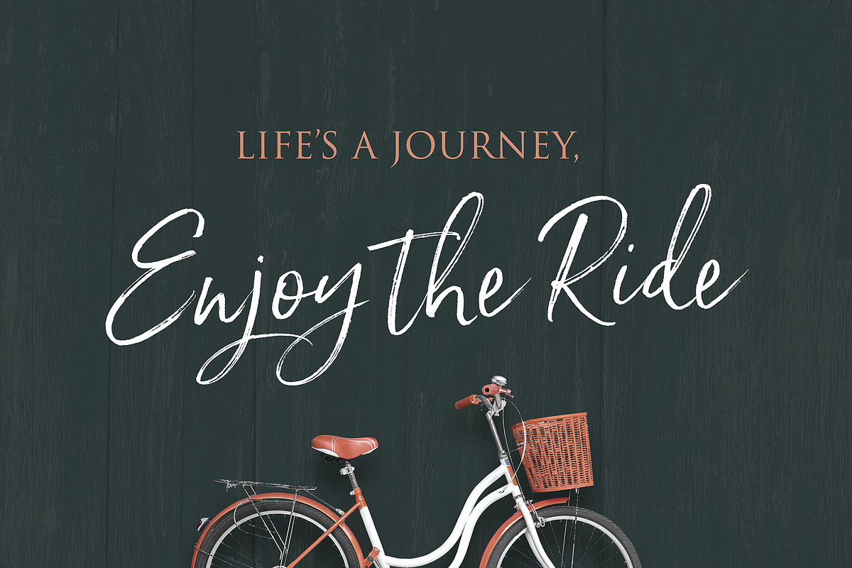 Saturday Script Brush Font, a Script Font by Nicky Laatz (Photo 14 of 15)