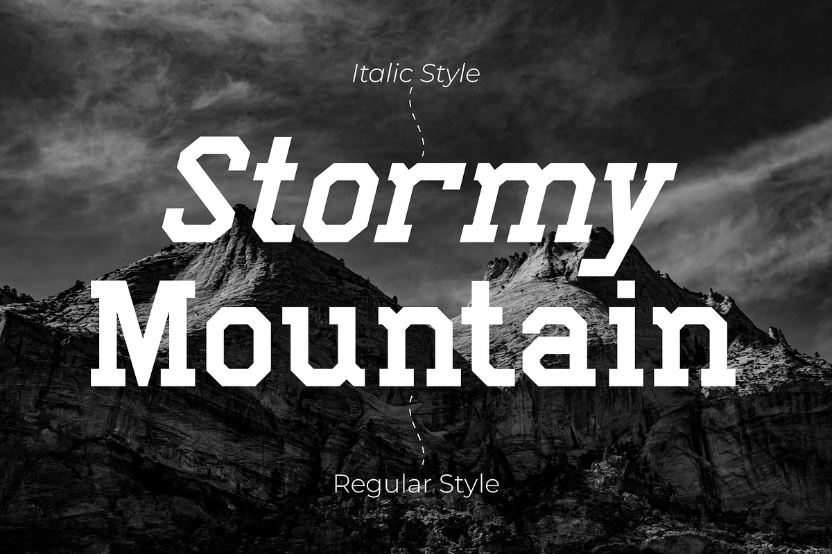 Rawdrag, a Slab Serif Font by Rishsketch (Photo 7 of 12)