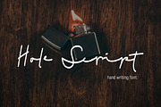 Hole script, a Script Font by LetterStock (Thumbnail 1 of 8)