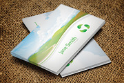 Ecology Business Card, a Business Card Template by Crazyleaf (Thumbnail 2 of 5)