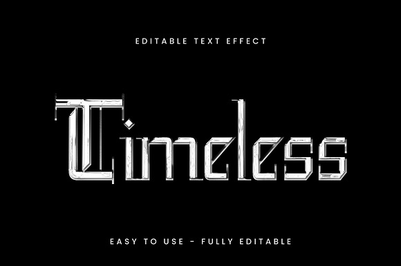 Metallic Engraved Text Effect preview 5