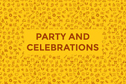 6 Seamless Iconic Patterns, a Pattern Graphic by Creative Stall (Thumbnail 3 of 5)
