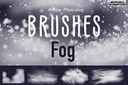 Fog Photoshop Brushes, a Brush Add-On by MixPixBox (Thumbnail 1 of 4)