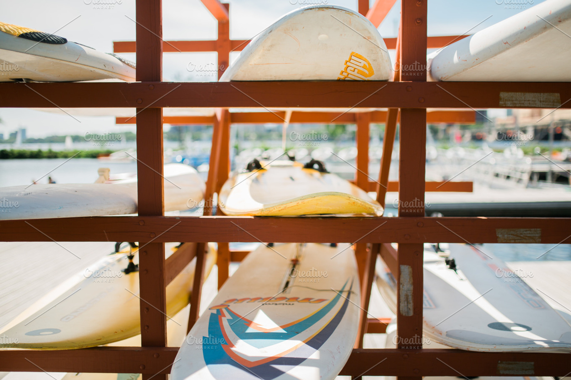 Paddle Boards, a Sports & Recreation Photo by Anna Beth Smith