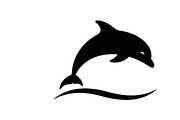 dolphin jumping silhouettes, an Illustration by Amazin_art (Thumbnail 20 of 31)