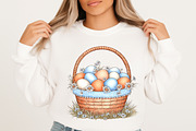 Easter Basket Clipart Set, an Illustration by designcity5 (Thumbnail 3 of 5)