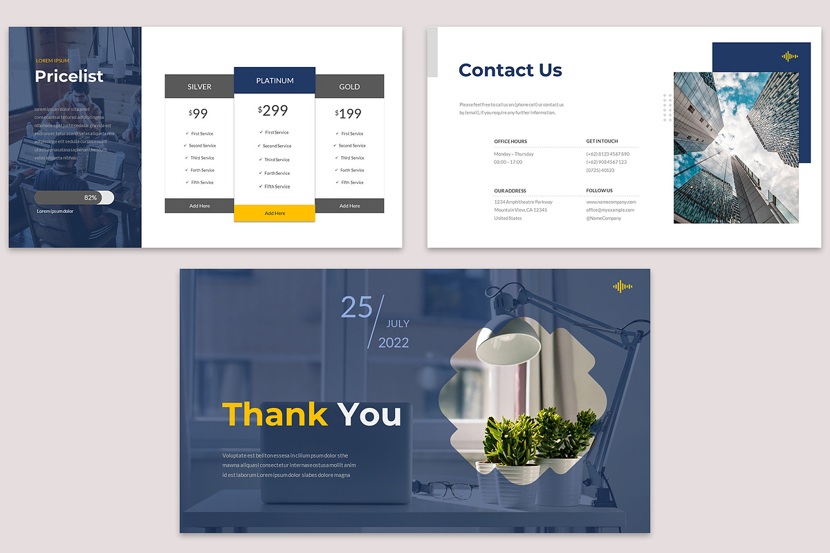 Corporate Powerpoint Template, a Presentation Template by Jaruka (Photo 5 of 5)
