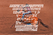 Rodeo Nights - Western Font, a Slab Serif Font by Horlleys (Thumbnail 7 of 7)