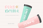 Play in Bright - Quirky Handwritten, a Handwritten Font by Namara Creative Studio (Thumbnail 4 of 7)