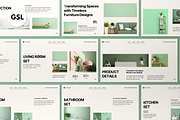 Furniture Catalogue Google Slide, a Presentation Template by graphicook (Thumbnail 1 of 4)