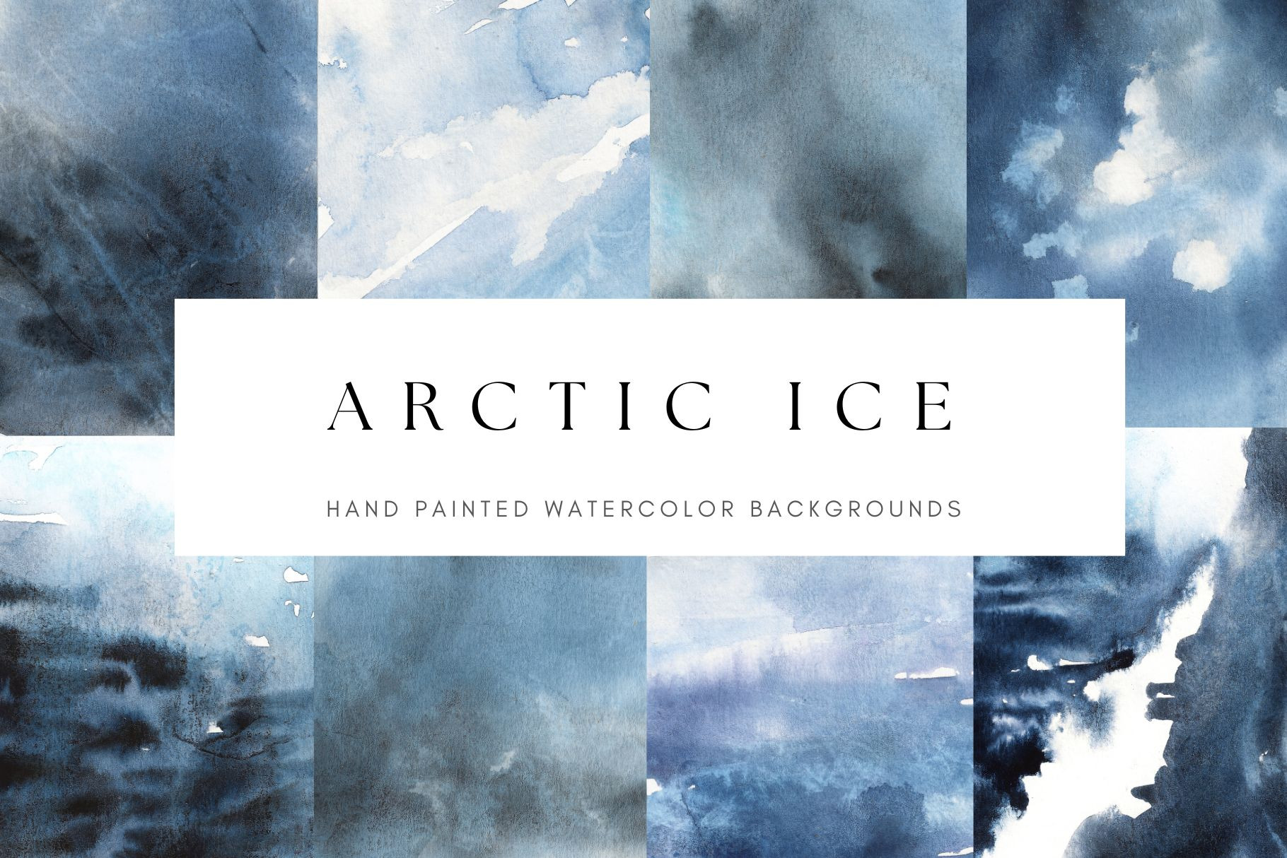 Abstract arctic ice backgrounds
