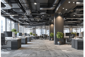 The modern office is distinguished, a Technology Photo by ZinetroN