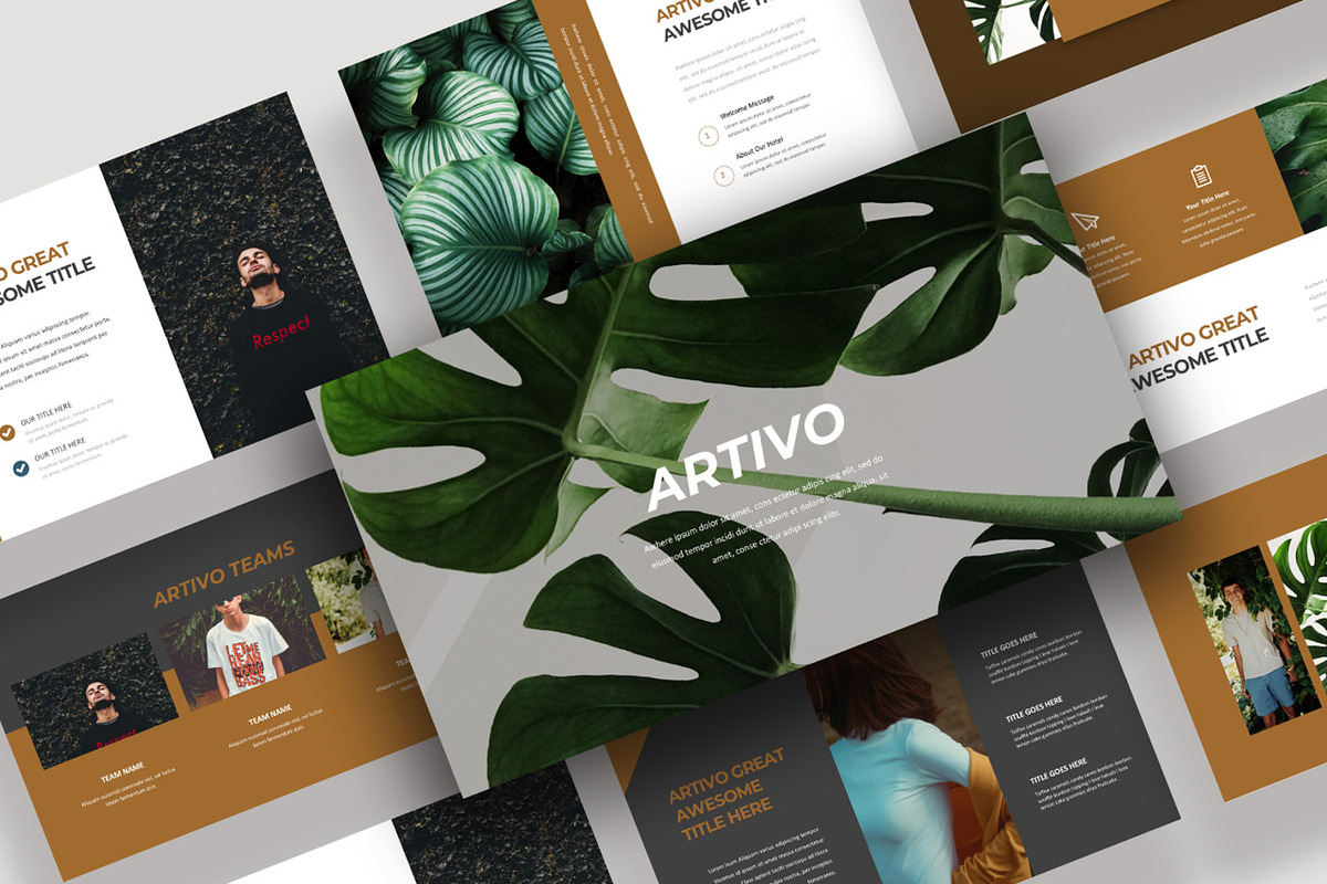 Artivo Minimal Keynote, a Presentation Template by Infinity Vector Studio (Photo 5 of 5)