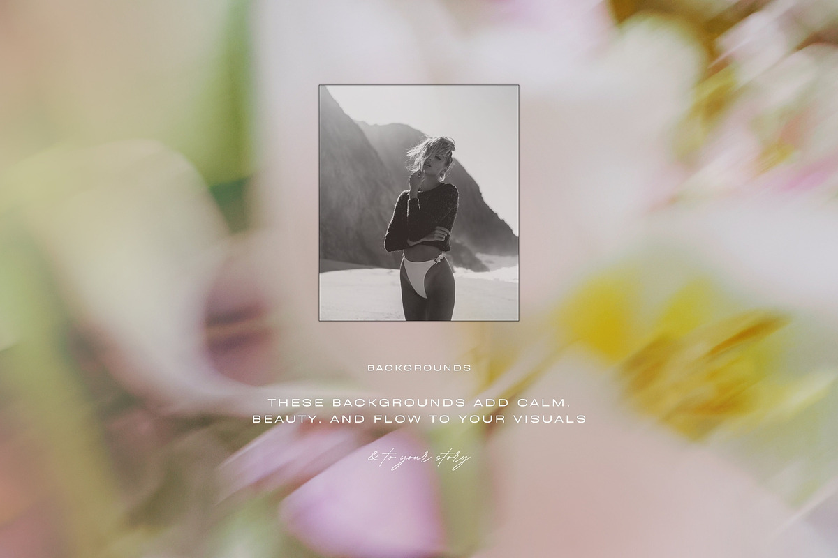 Soft Floral Spring Blur Backgrounds, a Background Graphic by eclosque (Photo 32 of 48)