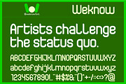 Status Quo font, a Sans Serif Font by weknow (Thumbnail 3 of 8)
