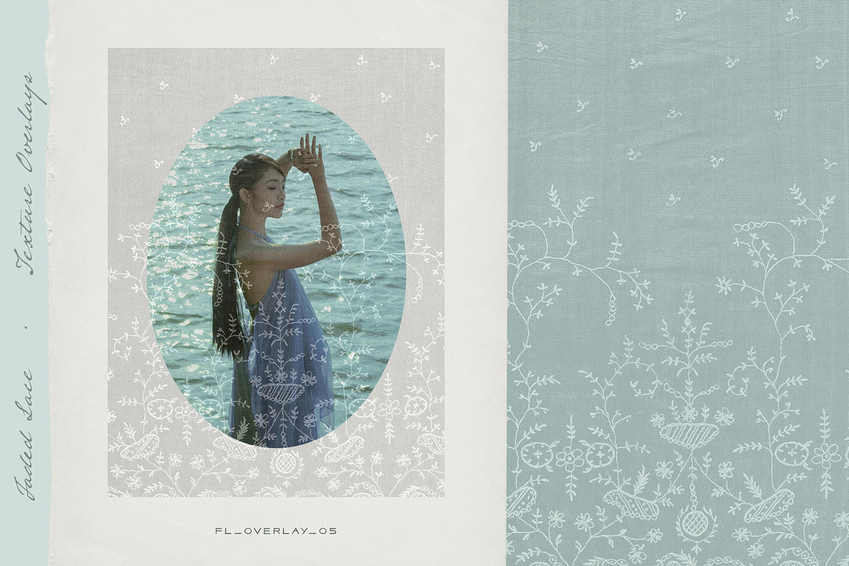 Faded Lace Texture Overlays, a Texture Graphic by alonahaidash (Photo 22 of 22)