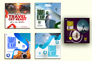 5 Social Media travel Templates, a Social Media Template by graphic bakers (Thumbnail 9 of 10)