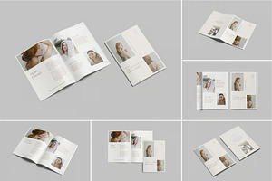 A4 Brochure Mockups, an Advertising Mockup by zpackcreative