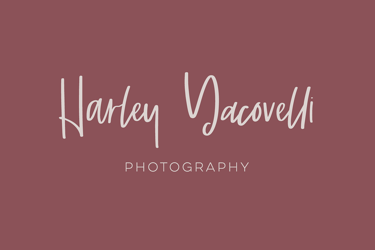 Routinely Script, a Script Font by Beck McCormick (Photo 5 of 10)