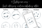 Instagram Story Highlight Icons 019, a Social Media Template by savanamm design (Thumbnail 1 of 2)