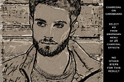 25 Master Class Charcoal Effects, an Action Add-On by Pencil Pixels (Thumbnail 5 of 16)