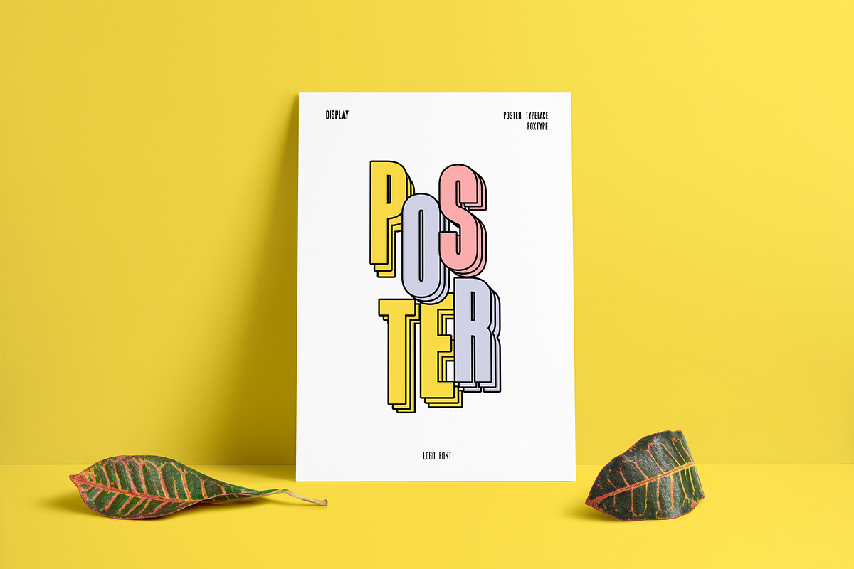 Ottenburg Display Typeface, a Sans Serif Font by Foxtype (Photo 4 of 8)