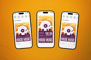 House Music Event Flyer Set, a Flyer Template by The Good Store (Thumbnail 2 of 2)