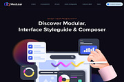 Modular - UI Styleguide & Composer, an UI Kit Template by Creative Perspective (Thumbnail 8 of 8)