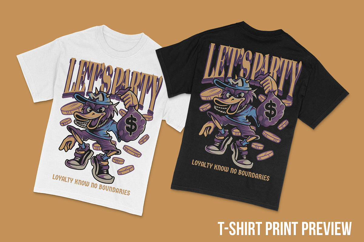 Let's Party Illustration, a Person Illustration by badsyxn (Photo 5 of 5)