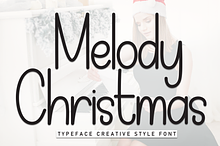 Melody Christmas | Script Font