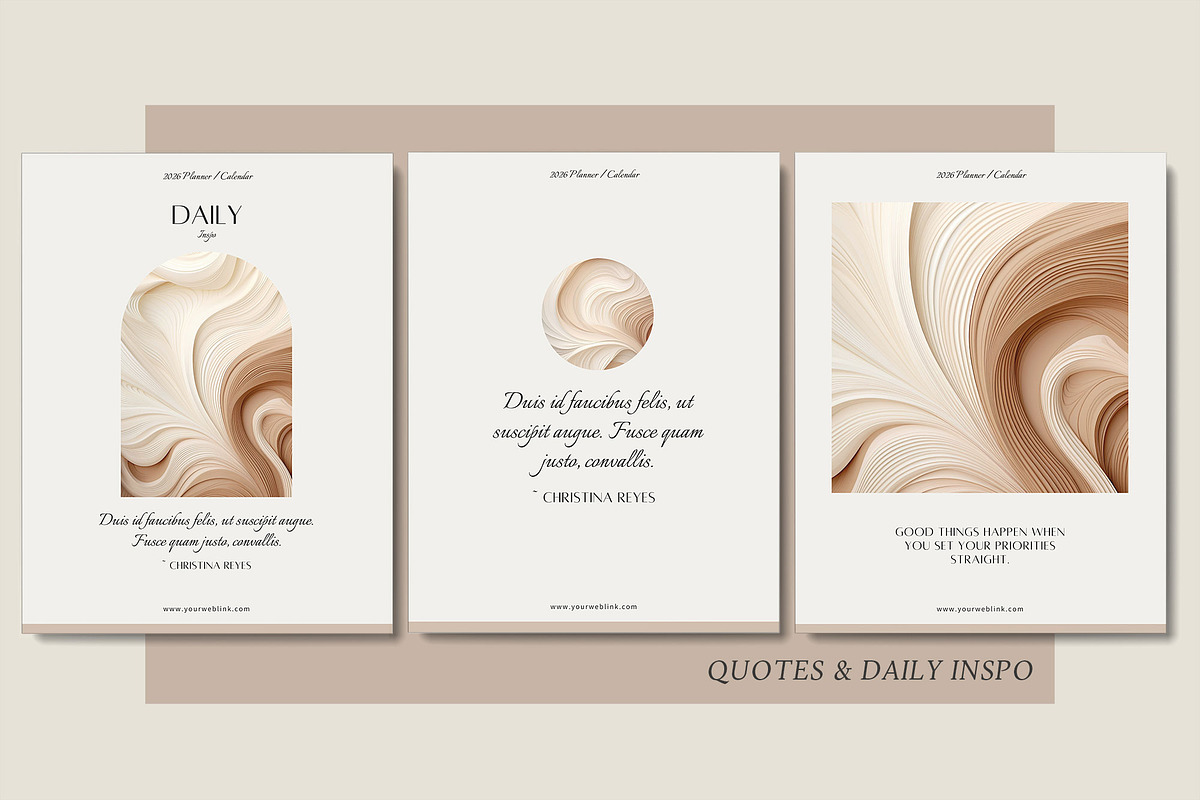 2026 Canva Planner & Calendar kit v2, a Magazine Template by 3.14&Co (Photo 9 of 10)