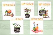 Magic, witchcraft, and Halloween, an Education Illustration by Olha's watercolor (Thumbnail 18 of 19)