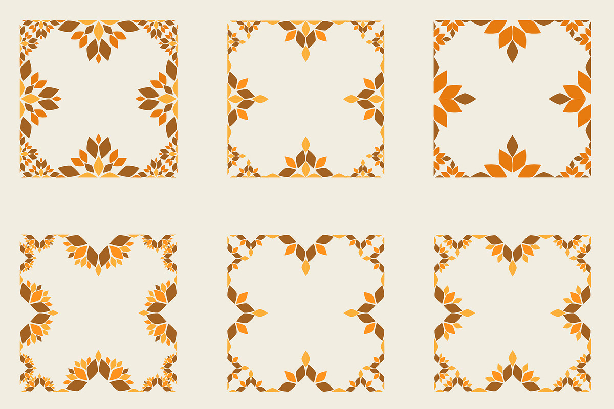 floral frame v6, a Background Graphic by sekitarief (Photo 3 of 3)
