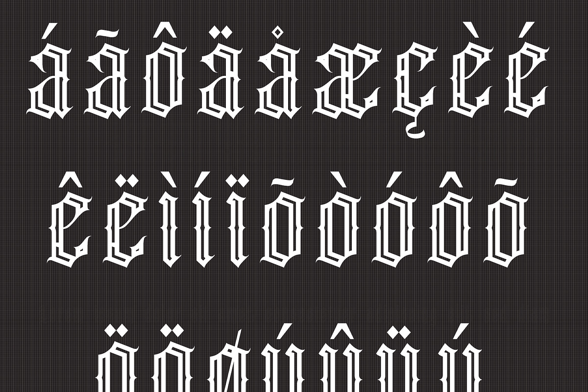 Sculpture Gothica, a Blackletter Font by cromatixclassroom (Photo 4 of 5)