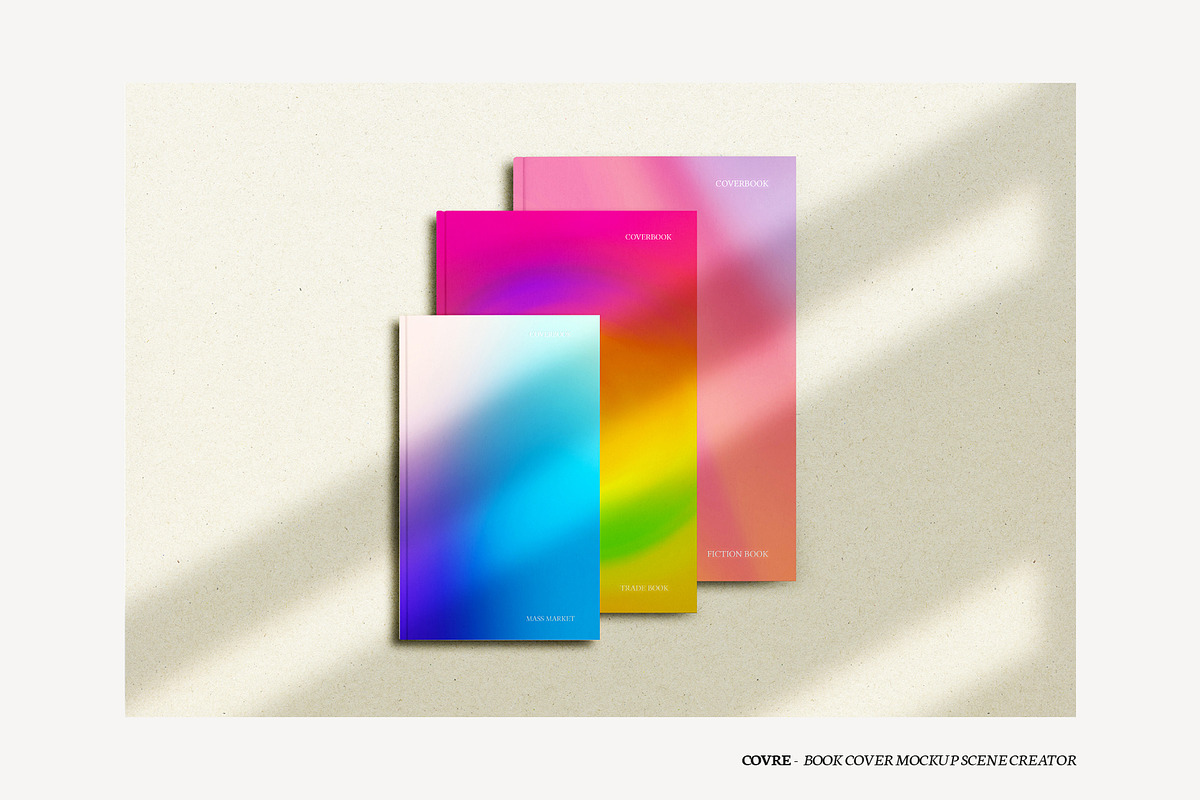 Book Cover Mockup Scene Creator, a Print Template by Mockstore (Photo 3 of 18)