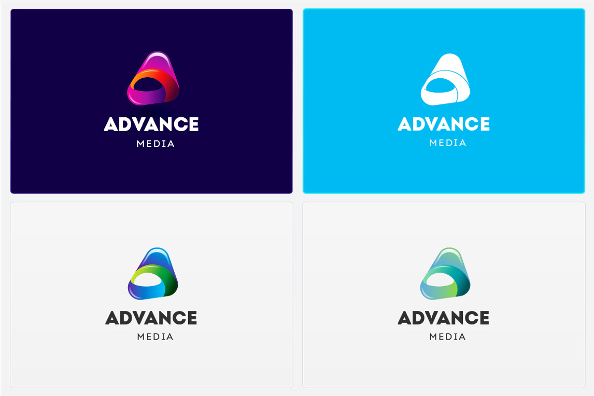 Advance Media - Logo Template, a Branding & Logo Template by DynamikMedia (Photo 2 of 5)