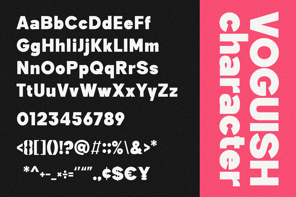 Voguish | Bold Sans, a Sans Serif Font by Almeera Std (Photo 3 of 4)