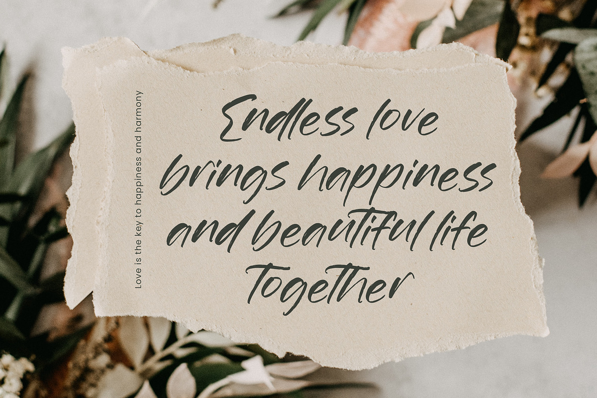 Goldeny Battiely Modern Brush Font, a Handwritten Font by operatype.co (Photo 4 of 10)