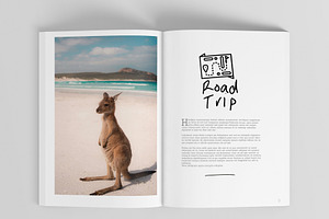 Traveler Magazine Indesign Template