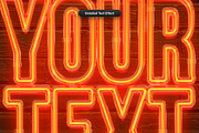 Realistic Neon Sign Text Effect, a Layer Style Add-On by Bornx Design (Thumbnail 3 of 3)