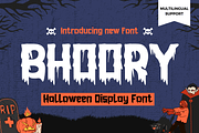 Bhoory, a Font by twinstd (Thumbnail 1 of 12)
