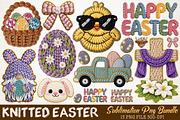 Knitted Easter Sublimation PNG Bundl, an Illustration by RobertsArt (Thumbnail 1 of 9)