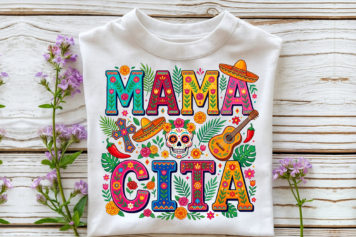 Mamacita Mama Cita Cinco De Mayo Mom, an Object Illustration by Sublimation Artist (Photo 3 of 9)