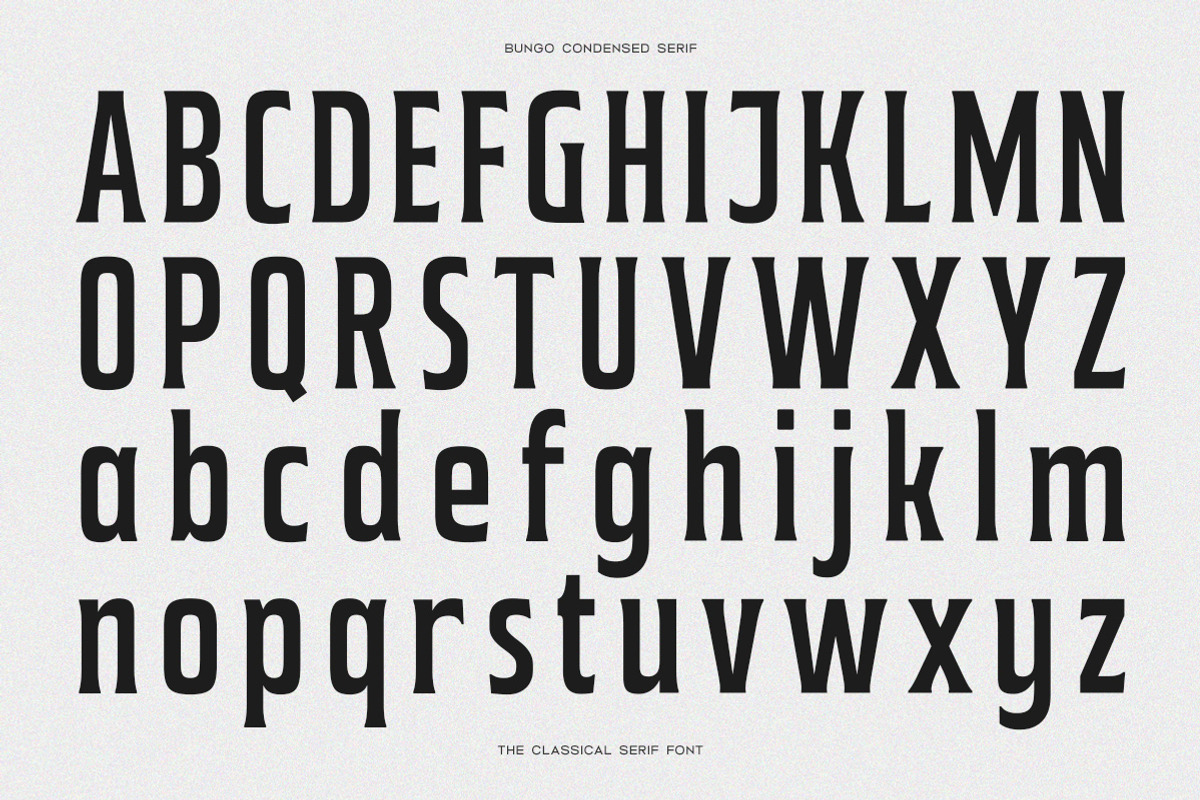 Bungo - Variable Condensed Font, a Font by Typeskets (Photo 10 of 11)
