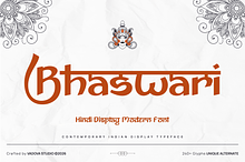 Bhaswari Hindi Display Modern Font