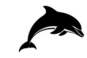 dolphin jumping silhouettes, an Illustration by Amazin_art (Thumbnail 24 of 31)
