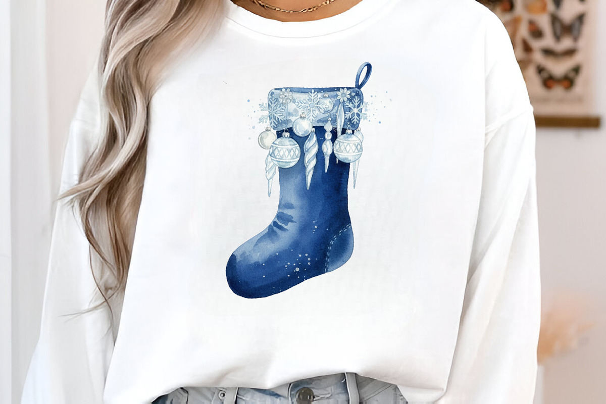 Christmas Stockings Clipart Set PNG, an Illustration by SinaCreation (Photo 5 of 7)