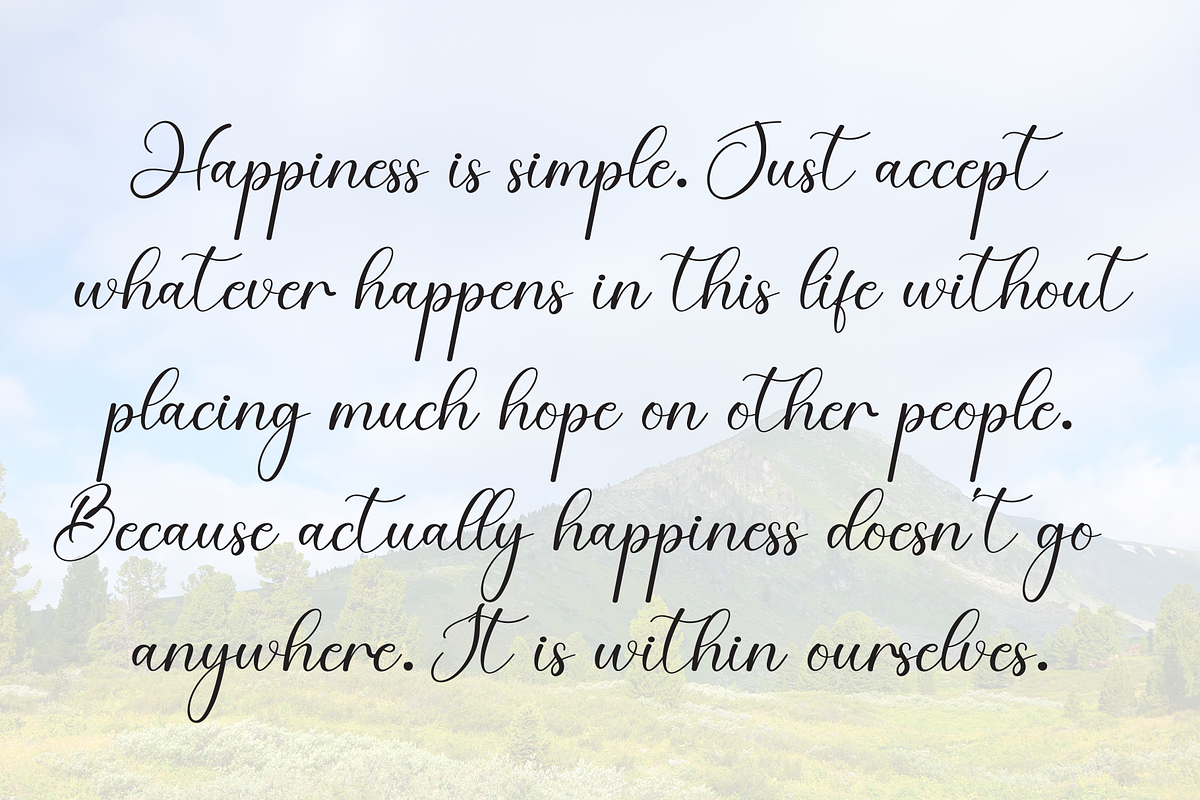 Second | Script Font, a Handwritten Font by Scratchones (Photo 6 of 9)